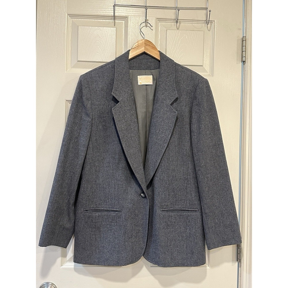 Pendleton Gray Blazer - image 1